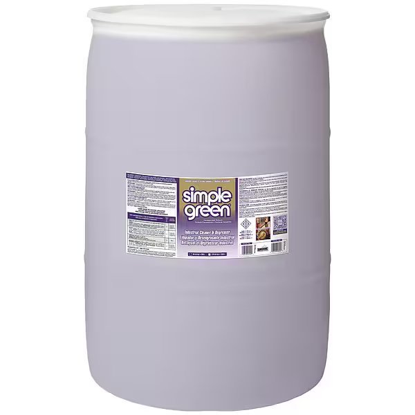 Cleaner/Degreaser, 55 gal Drum, Liquid, Simple Green, Mfr#: 1600000100055