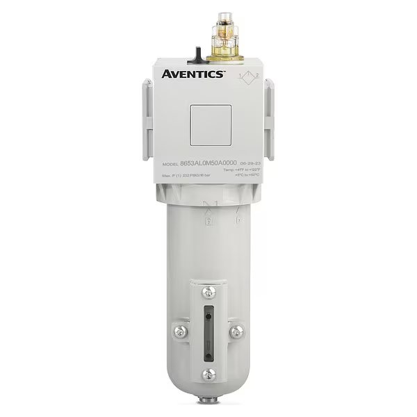 Lubricator, 3/4 in, Metal Bowl, 2.55 lb, Numatics, Mfr#: 8653AL0M50A0000