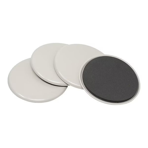 Furniture Glides, Non-Adhesive, Rd, 5", PK4, Master Caster, Mfr#: 87007