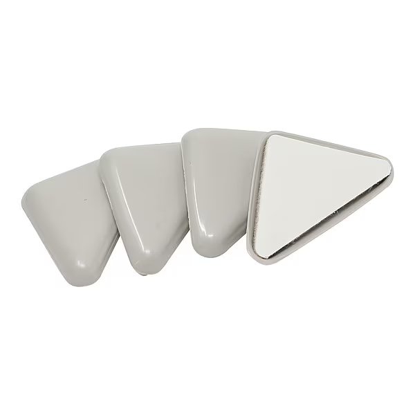 Furniture Glide, SelfStck, Triangle, 2", PK4, Master Caster, Mfr#: 87004
