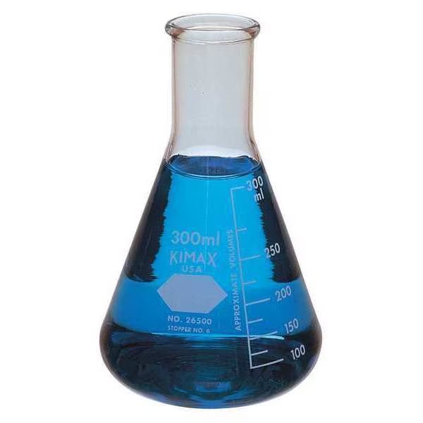Erlenmeyer Flask, 4000mL, Kimble Chase, Mfr#: 26500-4000