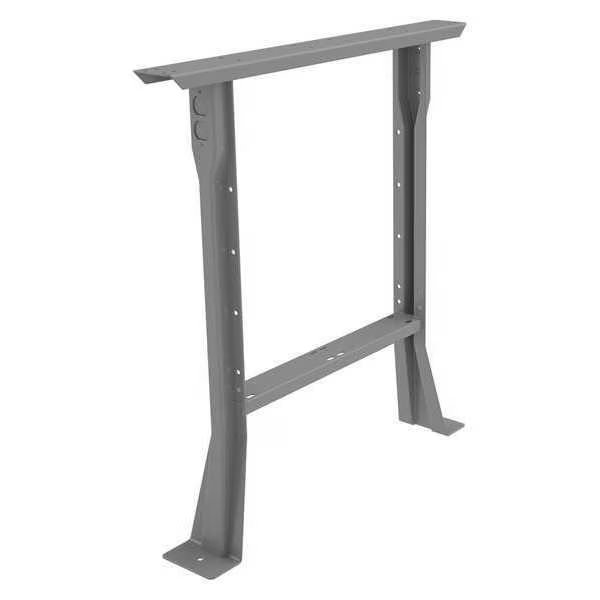 Flared Leg, 3-1/2 W x 30 D x 32 H, Gray, Tennsco, Mfr#: L-3230 MED GREY