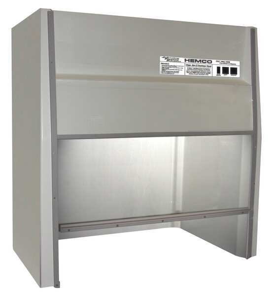 Ductless Fume Hood, 30 in W x 23" L x 36 in H, HEMCO, Mfr# 93025