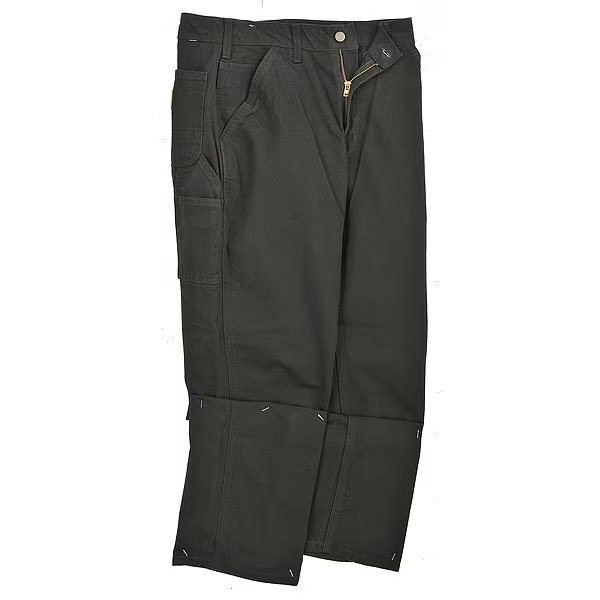 Dungaree Work Pants, Black, Size 38x30 In, Carhartt, Mfr#: B11-BLK 38 30