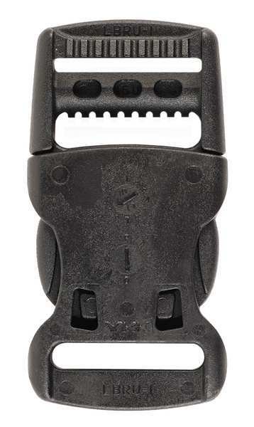 Replacement Leg Buckle, 1 In Long, Nylon, Swedepro, Mfr#: 190001