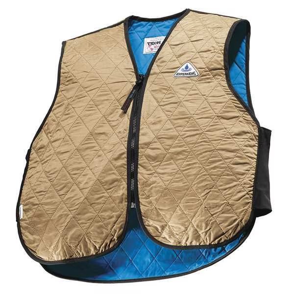 2XL Nylon Cooling Vest, Khaki, Techniche, Mfr#: 6529-KHAKI2XL