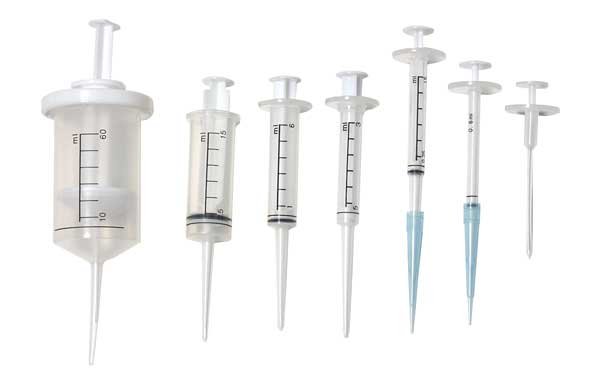 Syringe, 6mL, PK100, Nichiryo, Mfr#: SG-L