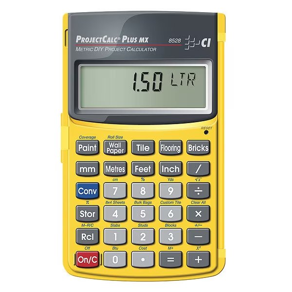 Metric Project Calculator, 11 Digits, Calculated Industries, Mfr#: 8528