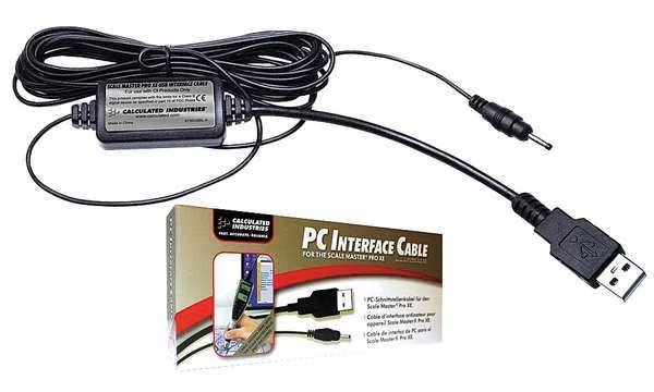 PC Interface Cable, 15 ft., Calculated Industries, Mfr#: 5006