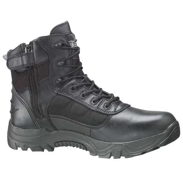 Work Boots, Comp, Mn, 9.5W, Blk, PR, Thorogood Shoes, Mfr#: 804-6190 9.5W