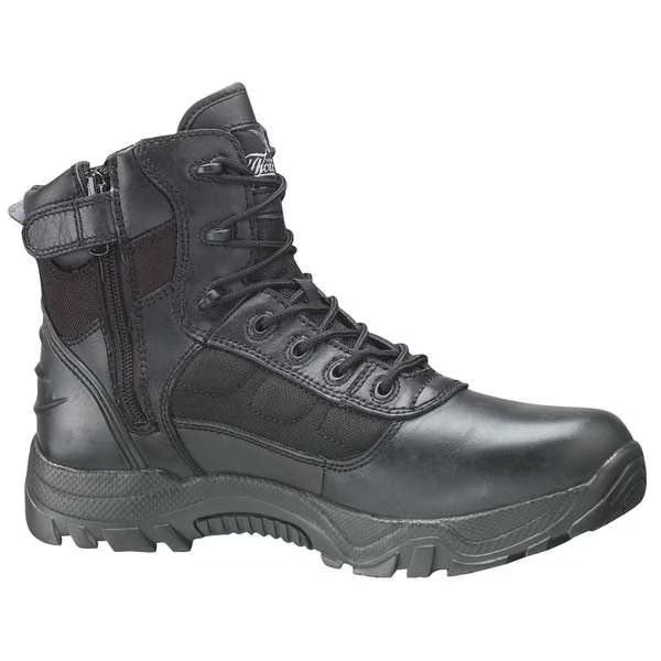 Work Boots, Pln, Ins, Mens, 12, Black, PR, Thorogood Shoes, Mfr#: 834-6218 12M