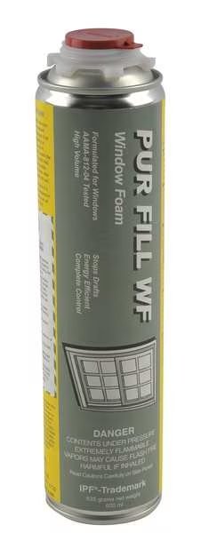Spray Foam Sealant, 22.4 oz, Yellow, Todol, Mfr#: WF01