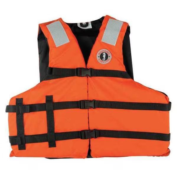 Flotation Vest, Universal, Orng, Mustang Survival, Mfr#: MV3104T1-2-0-216