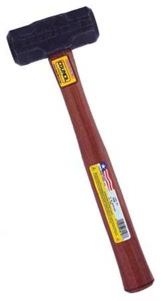 Engineers Hammer, 4 lb., 15 In L, Hickory, Council Tool, Mfr#: PR40