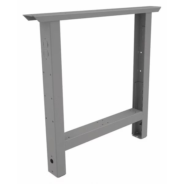 Adj. Leg, 3Wx30Dx27-7/8 to 35-3/8H, Gray, Tennsco, Mfr#: AL-3230 MED GREY