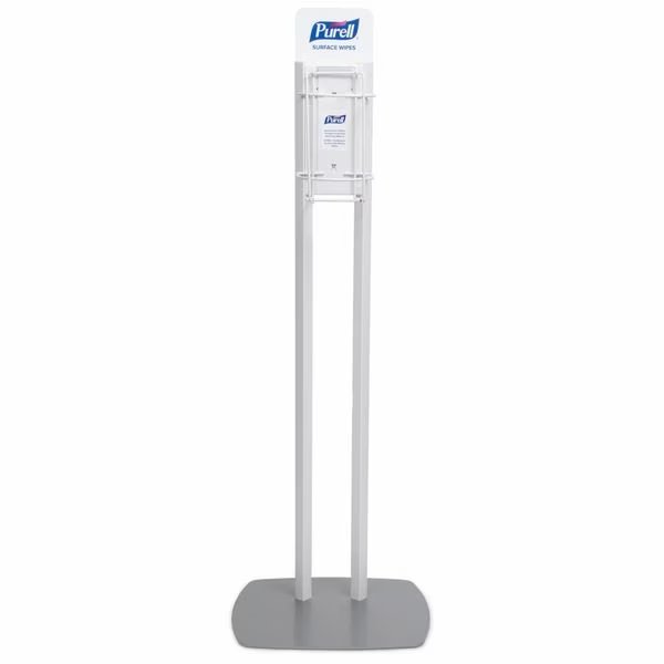 Surface Wipes Dispensing Stand, Metal, Purell, Mfr#: 9116-01