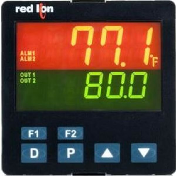 PID Temperature Controller, Analog, 5 VA, Red Lion Controls, Mfr#: PXU100B0