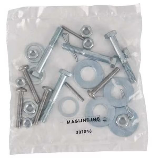 Hand Truck Fastener Pack Kit, 3 in H, Magliner, Mfr#: 301046