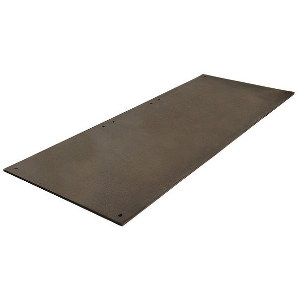 Ground Protection Mat, High Density Polyethylene, 8 ft Long x 3 ft Wide, 1/2 in Thick, Checkers, Mfr#: AM38S1