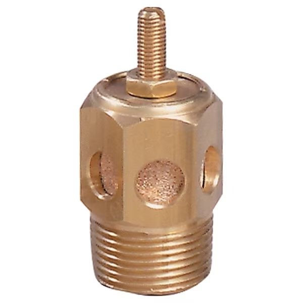 Speed Control, Bronze, 1/4" Air Inlet, NPT, Arrow Pneumatics, Mfr#: ASP - 2SCH