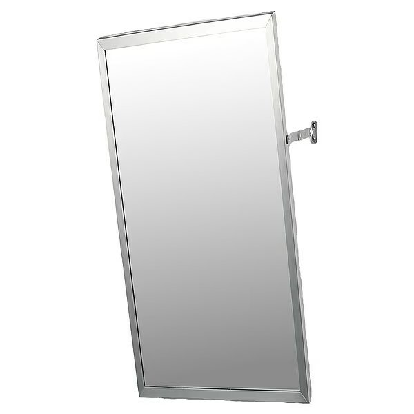 18" x 36" Surface Mounted Adjustable Tilt Washroom Mirror, Ketcham, Mfr#: ATM-1836
