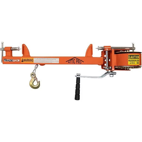 Hand Winch, Spur Gear, No Brake, 250 lb., Supco, Mfr#: ATP1