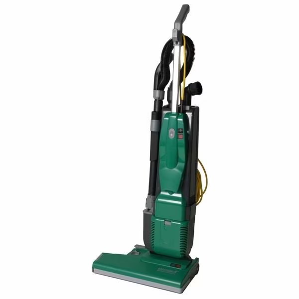Upright Vacuum, 18" Cleaning W, 41 ft Cord, Bissell Commercial, Mfr#: BGU1800T