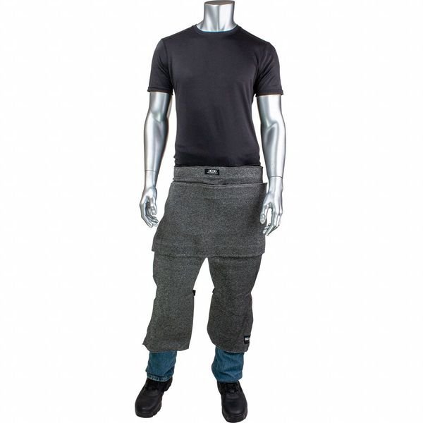 Cut Resistant Chaps, 30"L, Dark Gray, A6, Kut Gard, Mfr#: CHAPS155-30