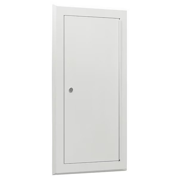 Fire Extinguisher Cabinet, 31" O.H, 16"O.W, Oval, Mfr#: CRLRST-010700