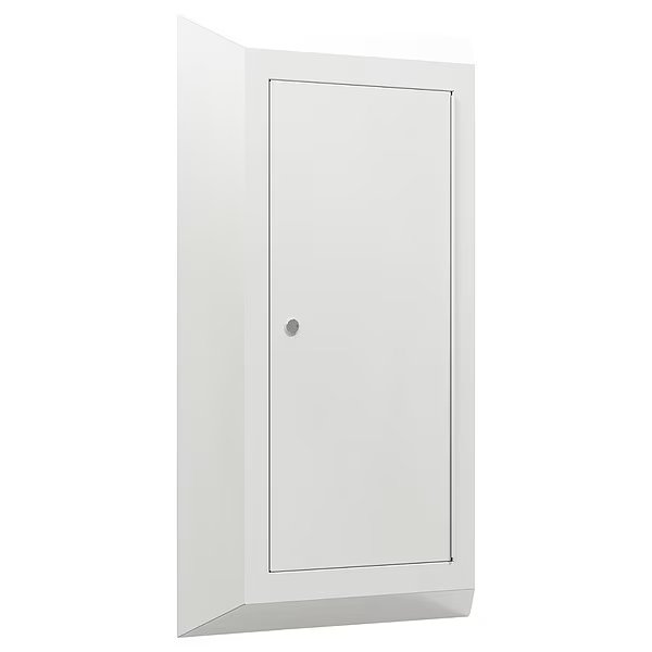 Fire Extinguisher Cabinet, 34.5" O.H, Oval, Mfr#: CSLRST-010700