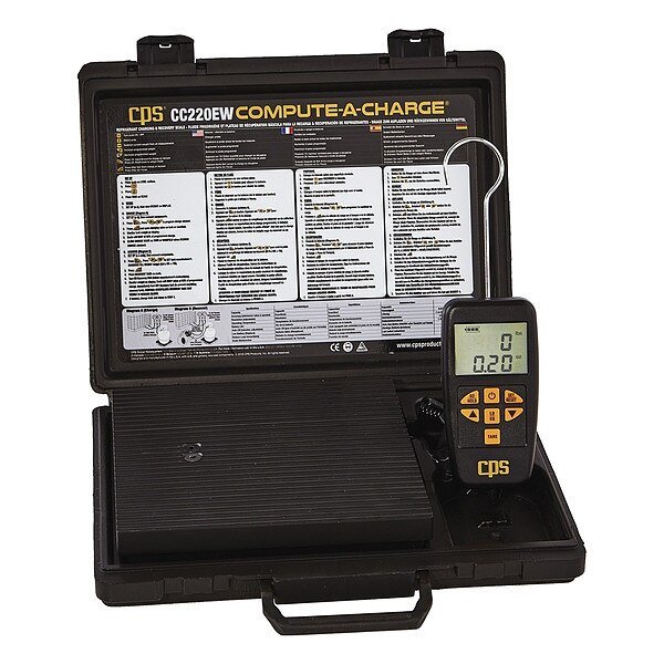 Wireless Charging Scale, Electronic, Compute-A-Charge, Mfr#: CC220EW