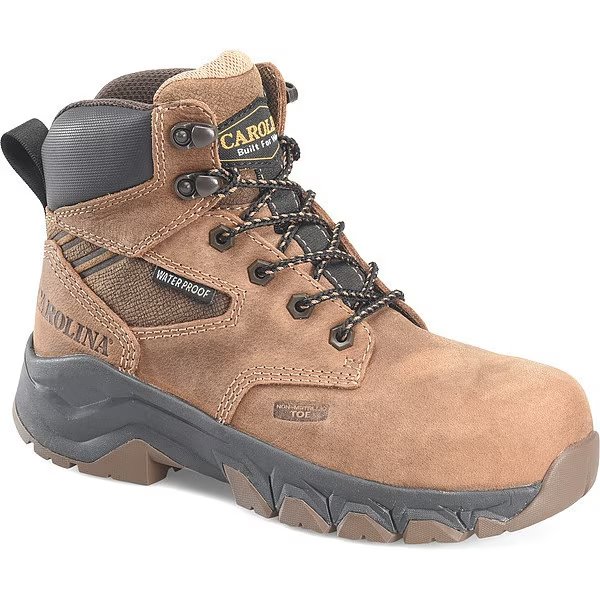 6-Inch Work Boot, W, 9, Brown, PR, Carolina Shoe, Mfr#: CA5679
