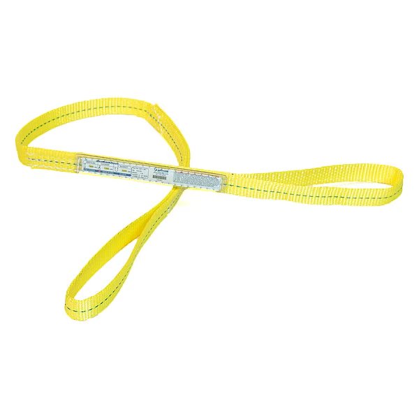Web Sling, Flat Eye, 3 ft L, 3,200 lb Cap., Stren-Flex, Mfr#: EEF-1-901PHV