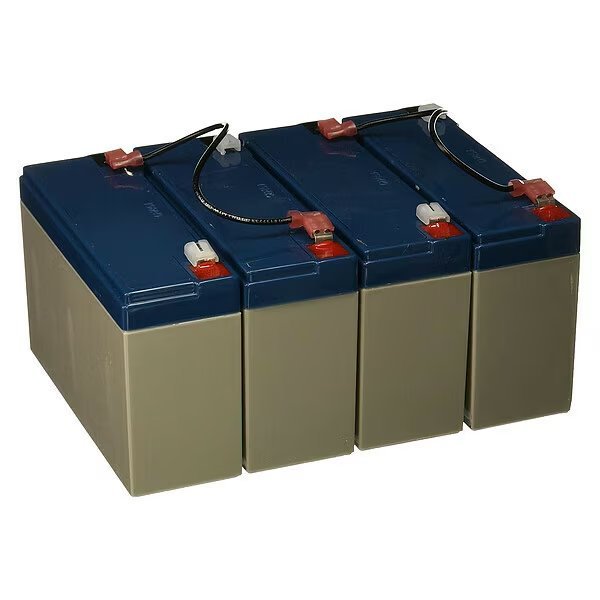 Battery, Lead Calcium, 12V, 24A/HR., Lithonia Lighting, Mfr#: ELB 1224B