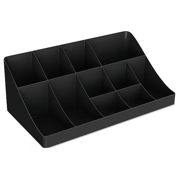 Coffee Condiment Organizer, Black, Mind Reader, Mfr#: COMORGBLK