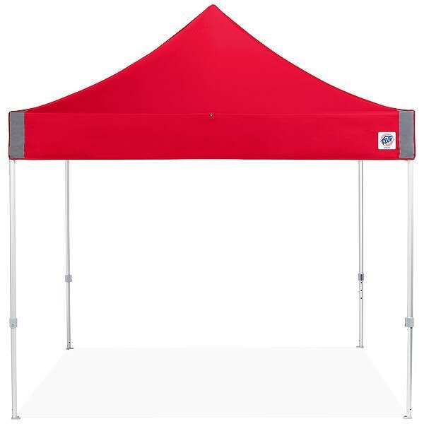 Shelter, Red, 10 ft W, 10 ft L, E-Z Up, Mfr#: EX10KPN