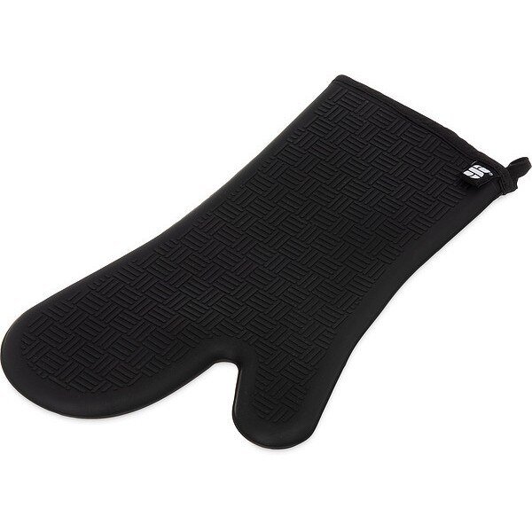 Oven Mitt, Silicone, Black, San Jamar, Mfr#: FX15