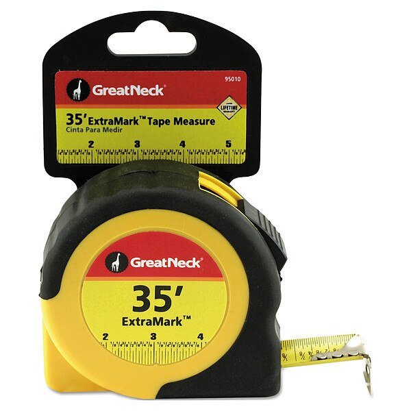 35 ft. Tape Measures, 1" Blade, Great Neck, Mfr#: GNS95010
