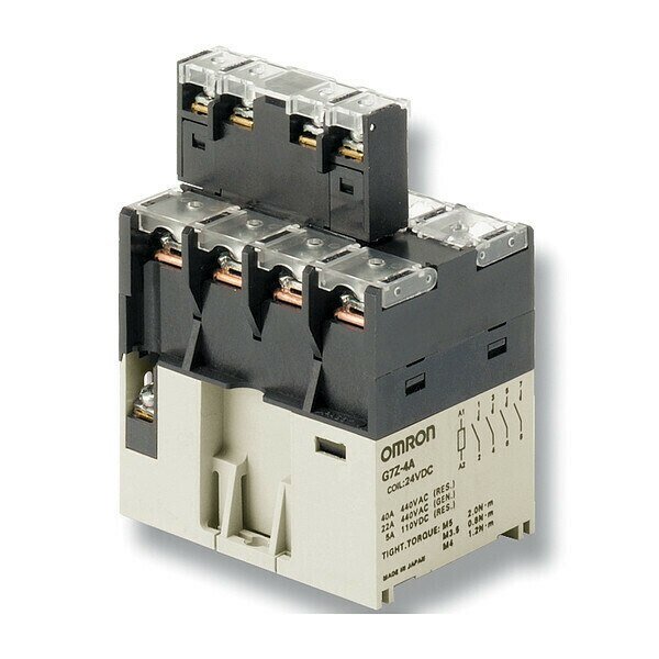 SPST-NO, Output 12VDC, Omron, Mfr#: G7T-112S-DC24