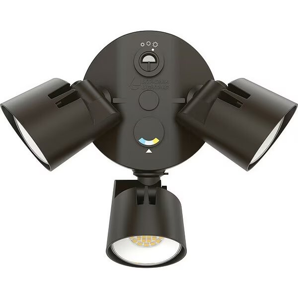 Security Floodlight, Lithonia Lighting, Mfr#: HGX LED 3RH ALO SWW2 120 PE DDB M2