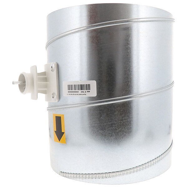 Bypass Damper, Gr/Rd/Steel, 10 in. Dia., Honeywell Home, Mfr#: CPRD10