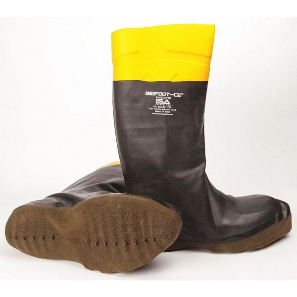 Overshoes, XL, Blk, Resists Bioburden, PK50, Isa, Mfr#: SZBF401X