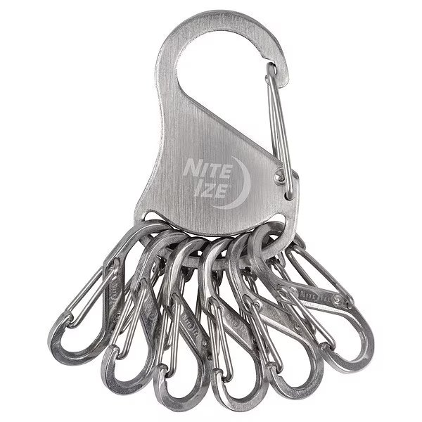 Stainless Steel Key Rack, Silver, Nite Ize, Mfr#: KRS-03-11