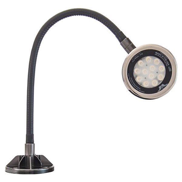 Spot Light, Gooseneck, 18 W, Black, O.C. White Co, Mfr#: LED-MG18-30-120V