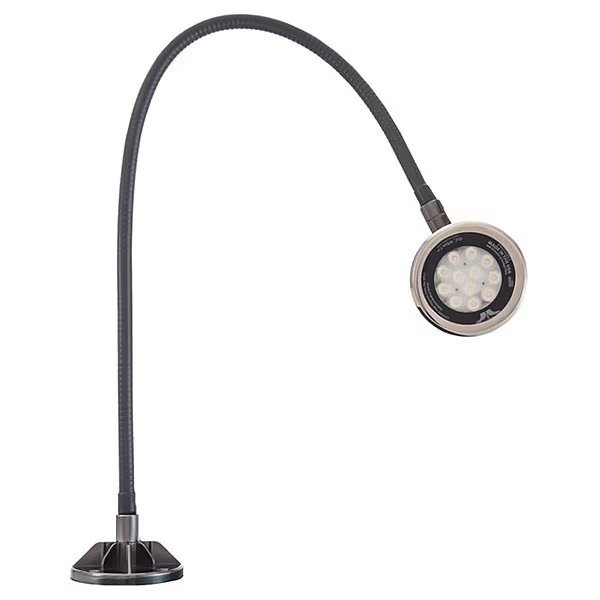 Spot Light, Gooseneck, 18 W, Black, O.C. White Co, Mfr#: LED-SD33-30-120V