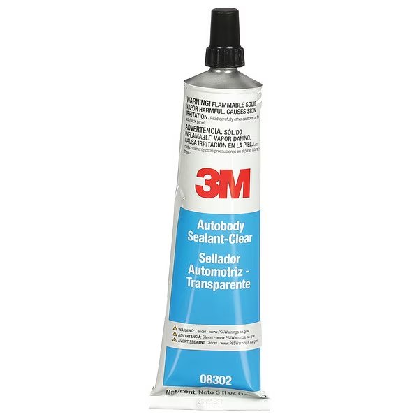 Autobody Sealant, Clear, 5 oz., PK6, 3M, Mfr#: 08302