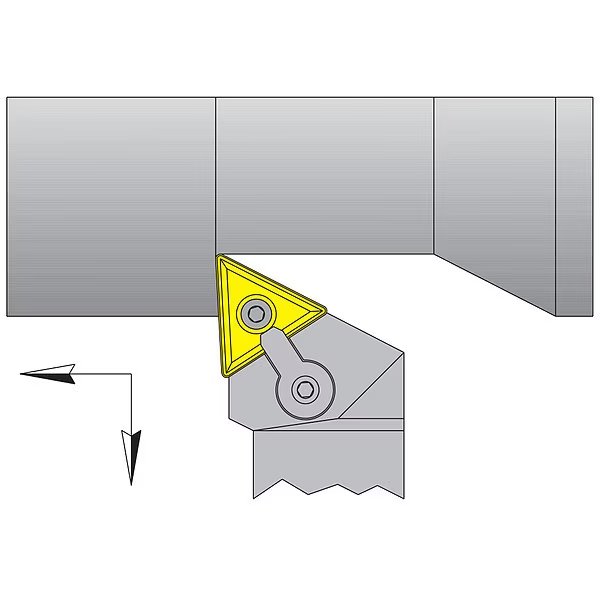 Turning Toolholder, TNMG, MTJNR16-4D, RH, Dorian, Mfr#: 73310150902