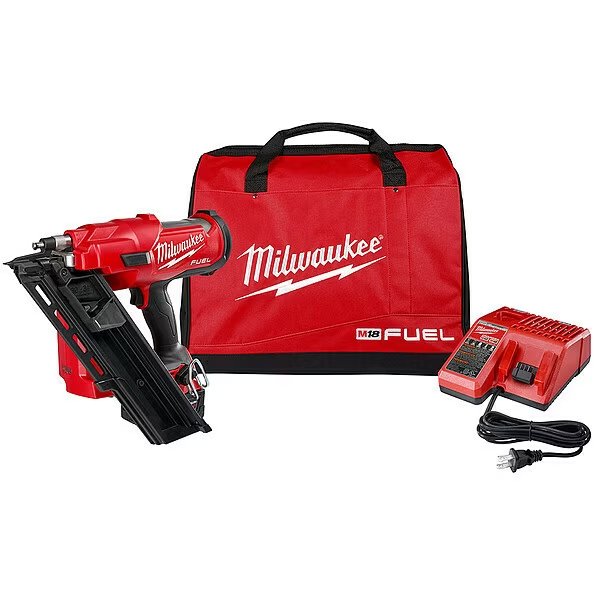 M18 FUEL 30-Degree Framing Nailer Kit, Milwaukee Tool, Mfr#: 2745-21