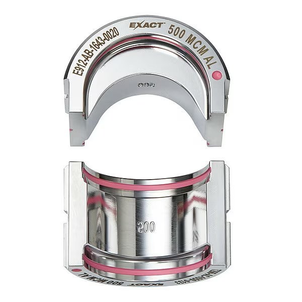 EXACT 500 MCM Aluminum 12T U-Style Die, Milwaukee Tool, Mfr#: 49-12-U500