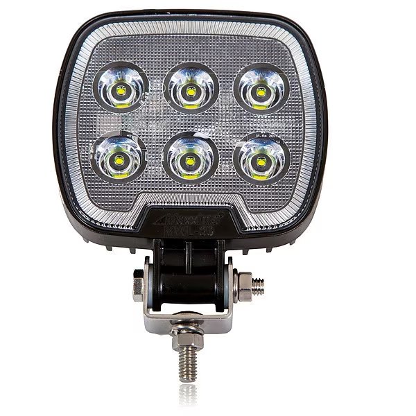 Work Light, Square, Clear Lens, 1200 Lumens, Maxxima, Mfr#: MWL-30